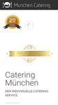 Mobile Screenshot of muenchen-catering.com
